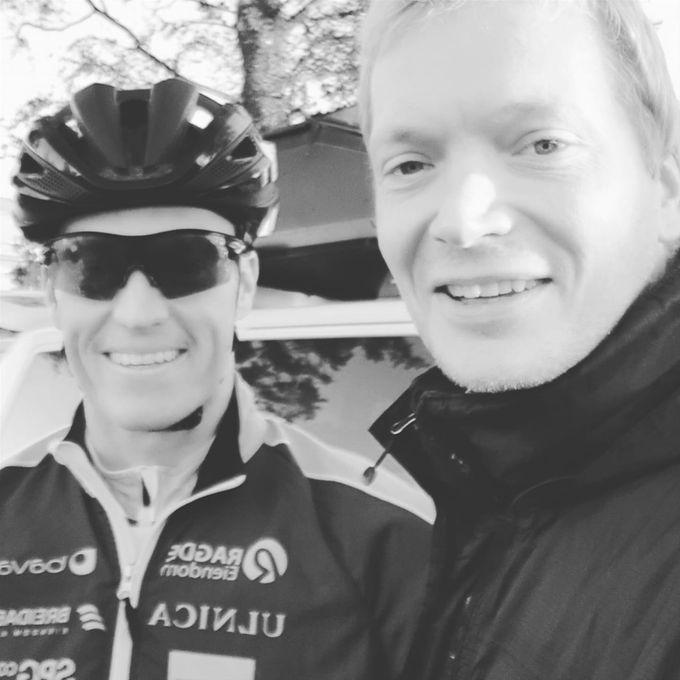 Entusiastisk längd- och rullskidåkare som jag är var jag tvungen att ta en selfie med Petter Eliassen på Klarälvsloppet 2019